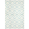 Blue Pierre Reversible Peruvian Llama Flat Weave Rug by Jonathan Adler