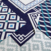 Blue Pierre Reversible Peruvian Llama Flat Weave Rug by Jonathan Adler