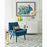 Blue Pierre Reversible Peruvian Llama Flat Weave Rug by Jonathan Adler