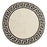 Tapis Rond Greek Key Border par Jonathan Adler