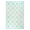 Reversible Nixon Rug by Jonathan Adler in black, showcasing its stylish design and soft texture as a home accessories piece.