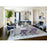 Jonathan Adler Nixon reversible rug in black, 6x9 feet, stylish accessories for modern interior decor.
