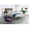 Jonathan Adler Nixon reversible rug in black, measuring 6x9 feet, stylish accessories for modern home decor.