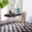 Checkerboard Reversible Peruvian Flat Weave Rug by Jonathan Adler