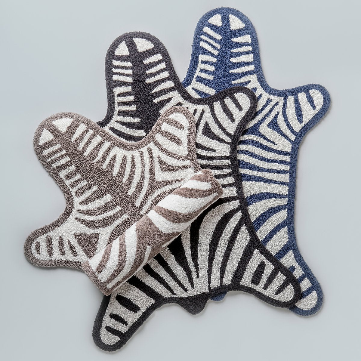 Reversible Zebra Bathmat by Jonathan Adler