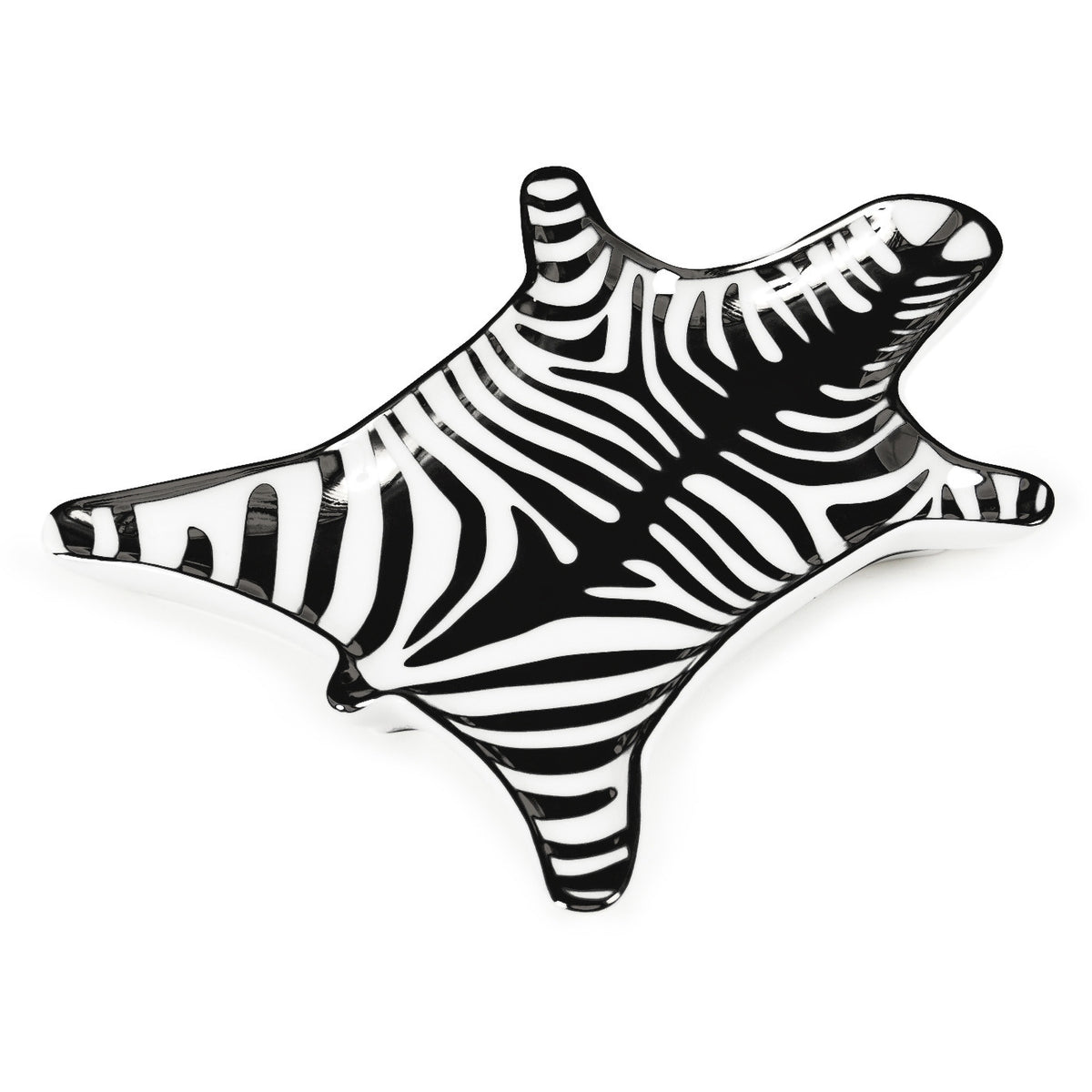 Zebra Stacking Dishes by Jonathan Adler