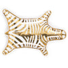 Zebra Stacking Dishes by Jonathan Adler