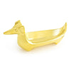 Brass Dachshund Ring Bowl by Jonathan Adler