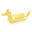Brass Dachshund Ring Bowl by Jonathan Adler