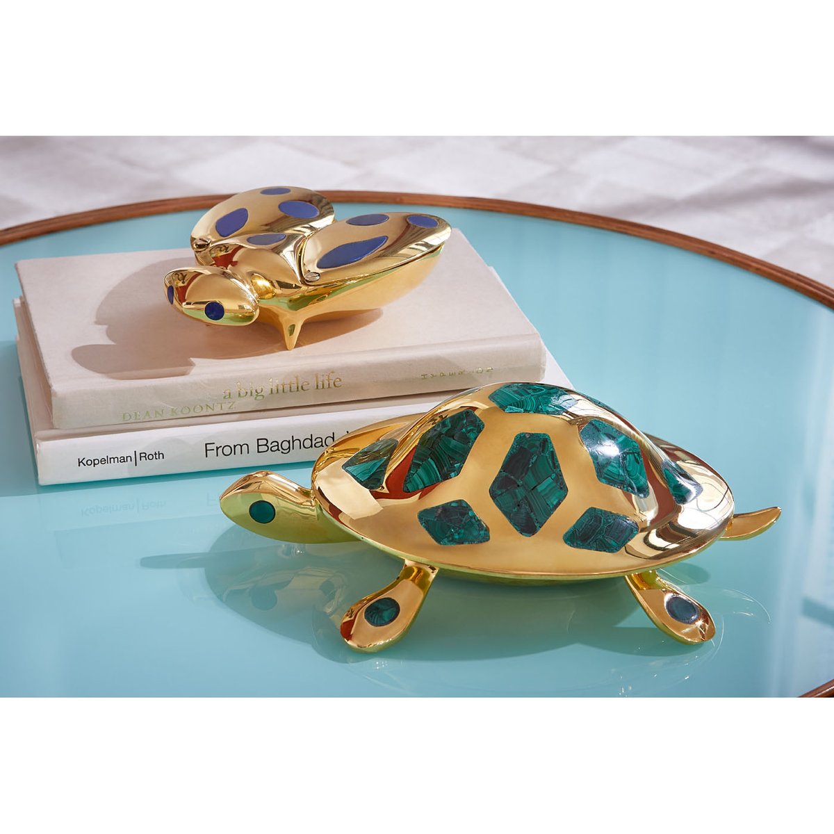 Brass Turtle Box by Jonathan Adler