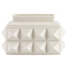 Vase bas clouté Charade par Jonathan Adler