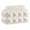 Vase bas clouté Charade par Jonathan Adler