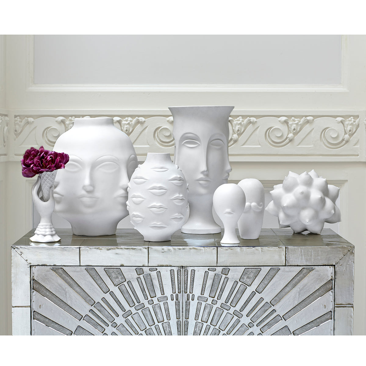 Gala Round Vase by Jonathan Adler