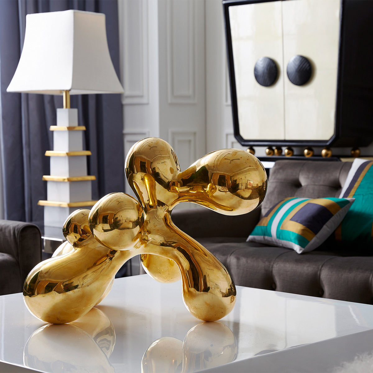 Giant Brass Orb by Jonathan Adler