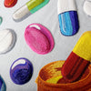 Décoration murale en perles Happy Pills par Jonathan Adler