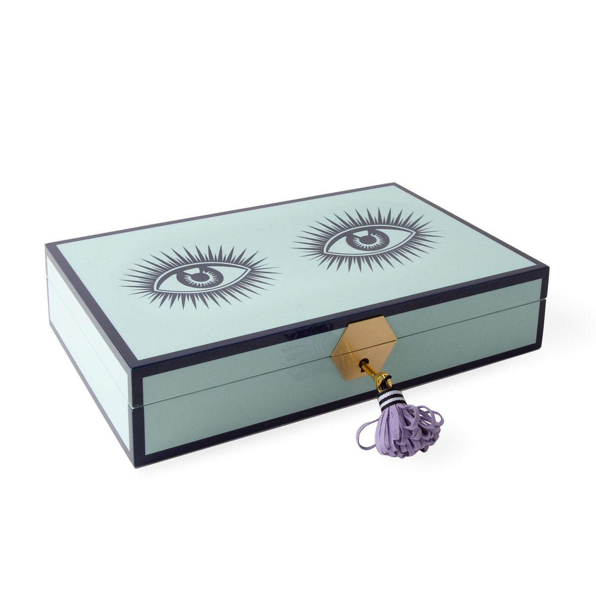Boîte à bijoux en laque Le Wink par Jonathan Adler