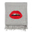 Lips Embellished Throw by Jonathan Adler