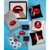 Lips Embellished Throw by Jonathan Adler