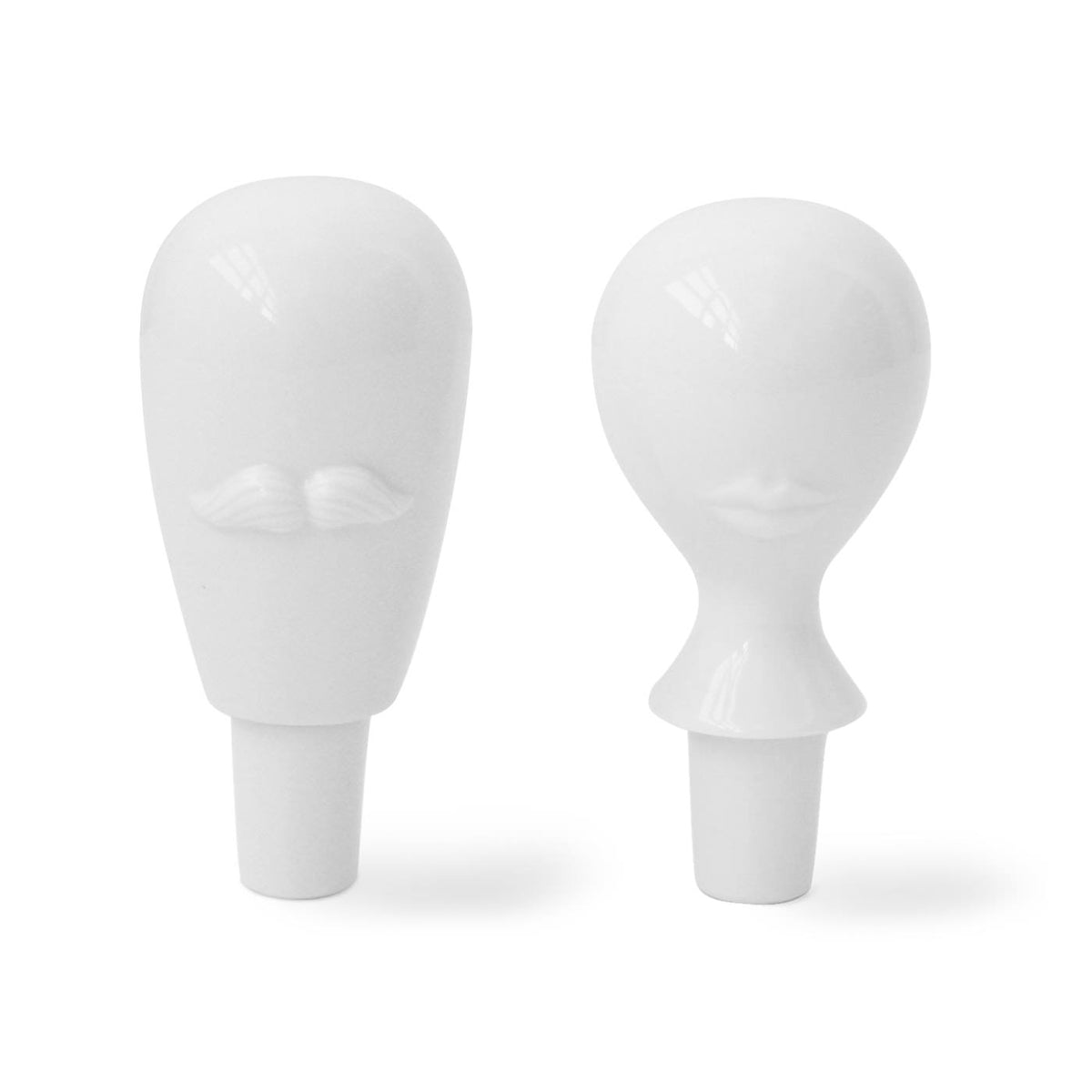 Mr. & Mrs. Muse Bottle Stopper Set by Jonathan Adler