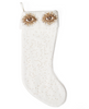 Muse Eyes Embellished Stocking by Jonathan Adler