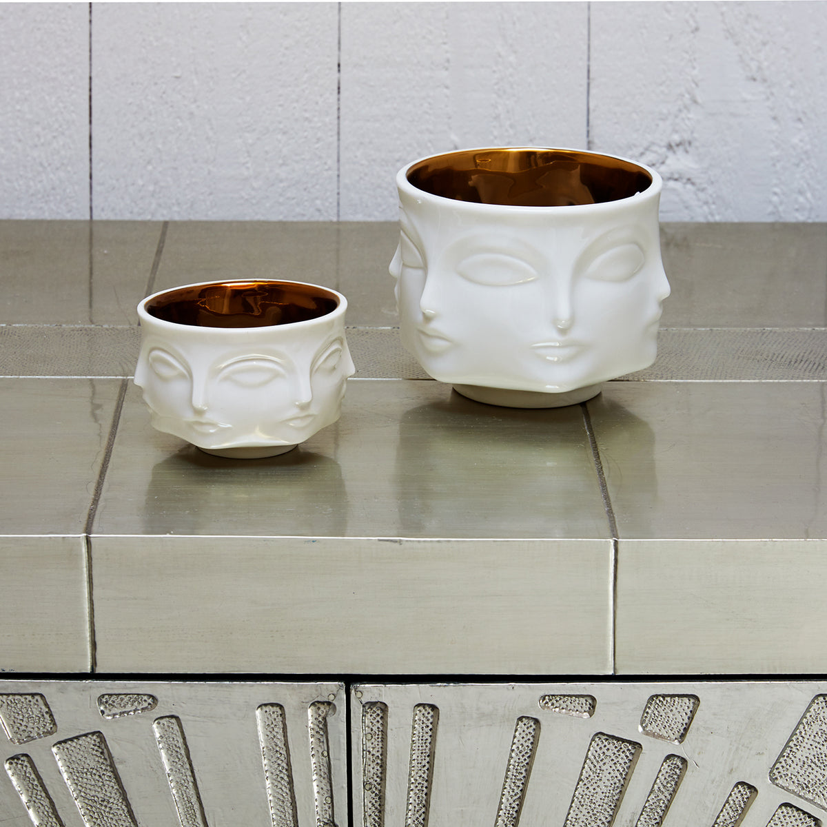 Muse Votive Holder Doré par Jonathan Adler