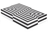 Jeu de Backgammon Op Art par Jonathan Adler