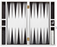 Jeu de Backgammon Op Art par Jonathan Adler