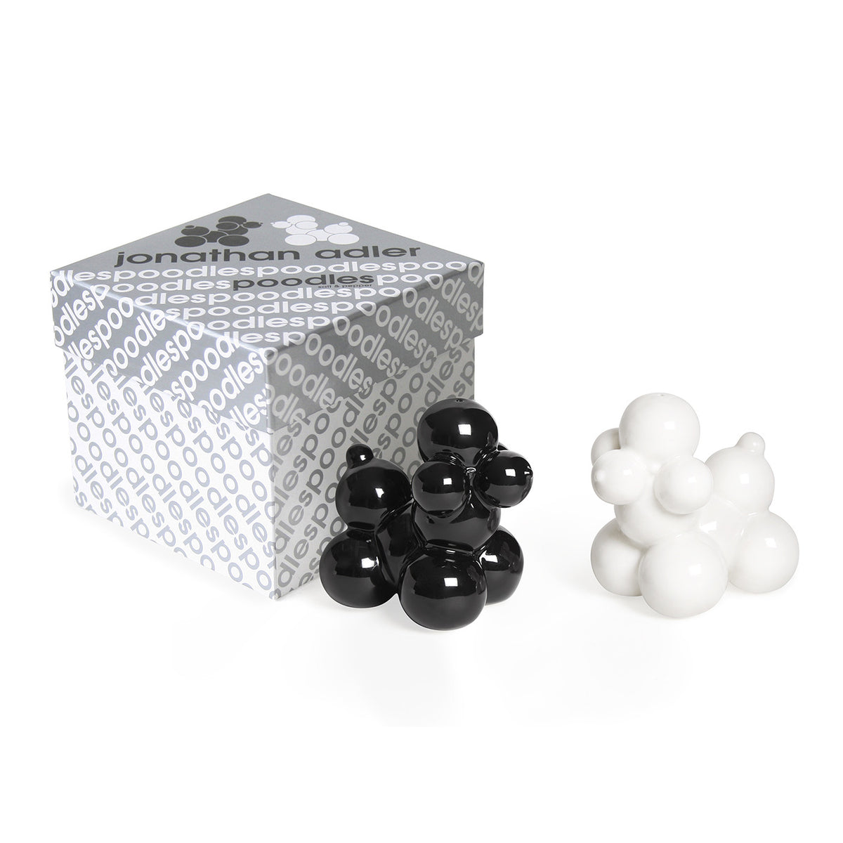 Poodle Salt & Pepper Shaker Set by Jonathan Adler