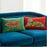 Tiger Needlepoint Pillow by Jonathan Adler