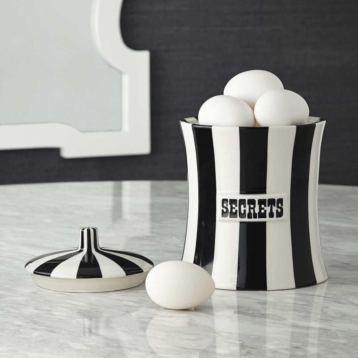 Vice Secrets Canister by Jonathan Adler