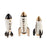 Rocket Decanters by Jonathan Adler Gin, Vodka, Whiskey