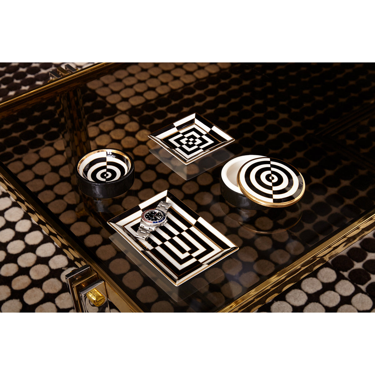Op Art Tray by Jonathan Adler