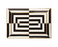 Op Art Tray by Jonathan Adler