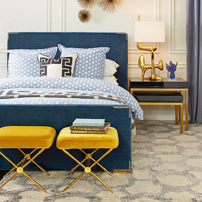 Grand lit Connery par Jonathan Adler 