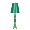 Lampe de Buffet Versailles avec Abat-Jour Peint par Jonathan Adler