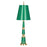 Lampe de Buffet Versailles avec Abat-Jour Peint par Jonathan Adler