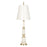 Lampe de Buffet Versailles avec Abat-Jour Peint par Jonathan Adler