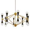 Caracas 16 Light Chandelier by Jonathan Adler