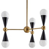Lustre Caracas à 6 Lumières par Jonathan Adler