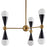 Lustre Caracas à 6 Lumières par Jonathan Adler