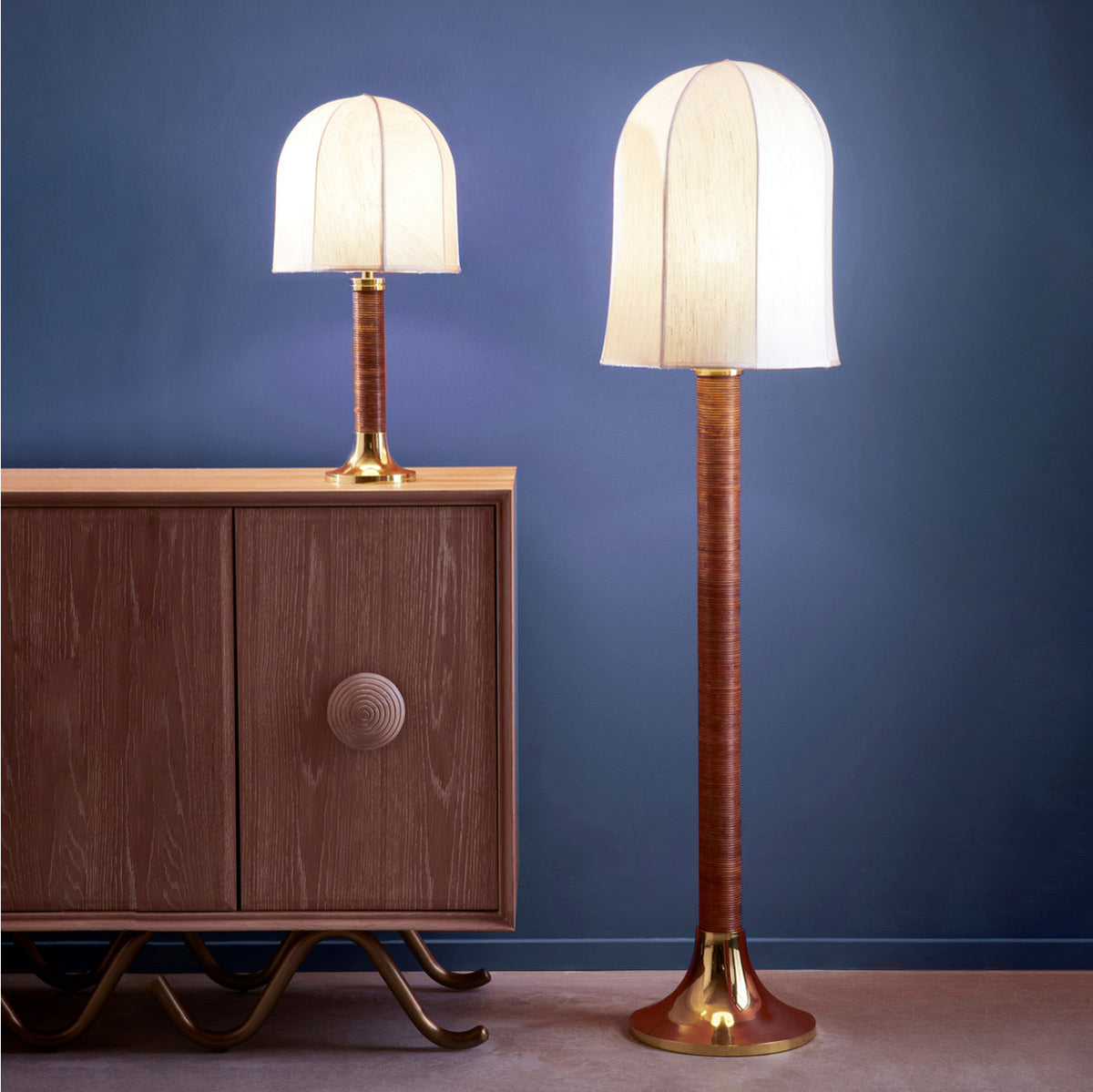 Lampadaire Riviera Dome par Jonathan Adler