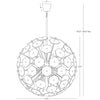 Grand lustre globe Vienna par Jonathan Adler