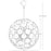 Grand lustre globe Vienna par Jonathan Adler