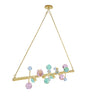Globo Six-Light Linear Chandelier by Jonathan Adler