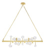 Globo Six-Light Linear Chandelier by Jonathan Adler