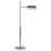 Polished nickel Meurice Task Floor Lamp by Jonathan Adler, modern lighting with adjustable arm and sleek design.