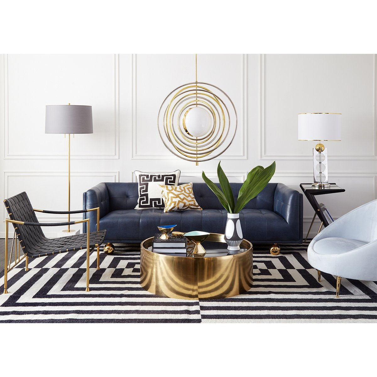 Claridge Sofa by Jonathan Adler