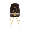 Chaise de salle à manger Maxime par Jonathan Adler