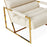 Channeled Goldfinger Lounge Chair by Jonathan Adler