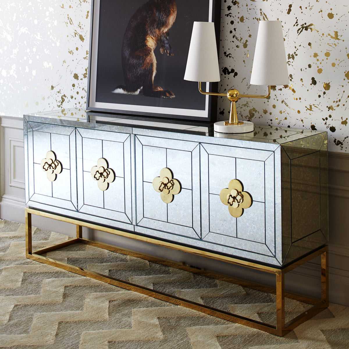 Delphine Credenza by Jonathan Adler